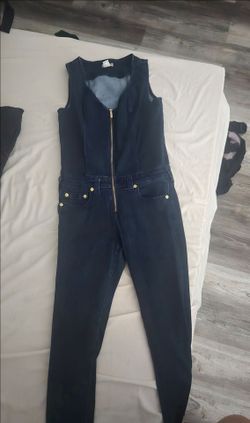 Denim jumpsuit