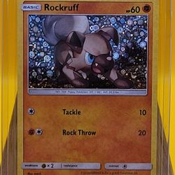 Rockruff (SM06) (General Mills Promo) Sun & Moon: Black Star Promos​, NM