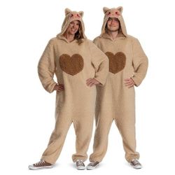 Disguise Mumu Monster LABUBU Hooded Costume Jumpsuit Sand One Size