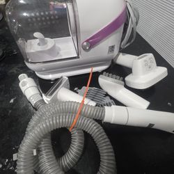 Este es un kit de aspiradora para el aseo de mascotas, específicamente el modelo Homeika H317, diseñado para recoger el pelo de las mascotas durante e