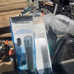 Set Of 2 Tall Fans