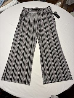Black And White Casual Pants