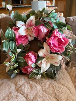 Springtime wreath
