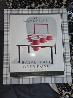 Drinking game box torn, but contents fine