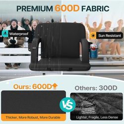 Stadium Seat with Backrest - New in Box