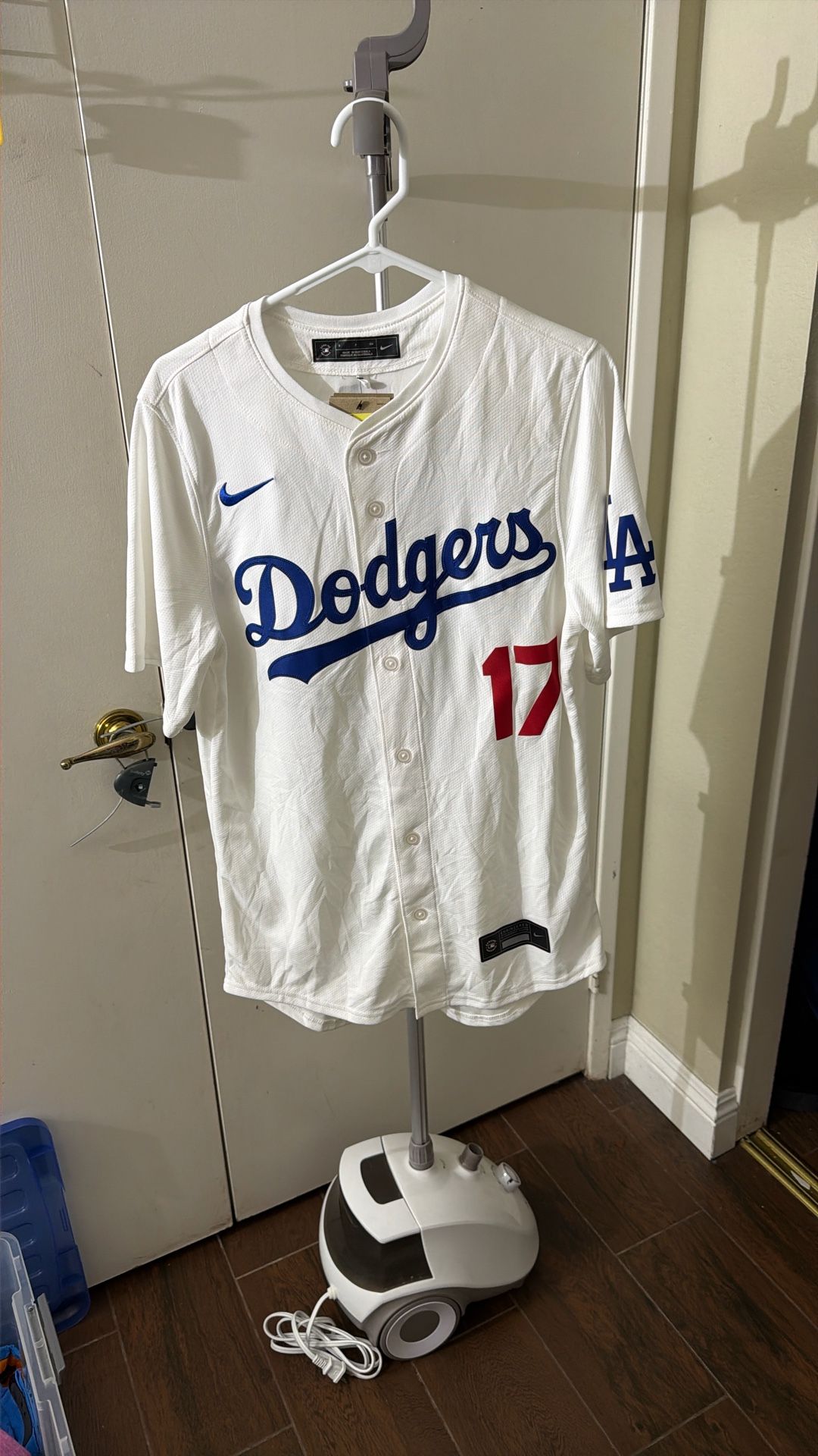 Dodgers Ohtani White Nike Jersey Small New With Tags