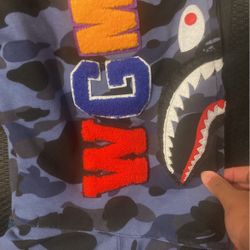 Navy Bape Hoodie