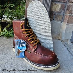 Padilla Genuine Leather Work Shoes