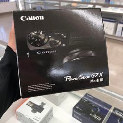 Canon Powershot G7x  Mark III