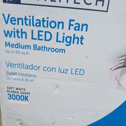 Ventilation Fan With Led Light