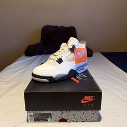 Jordan 4 White Cement Sz 10.5,13 