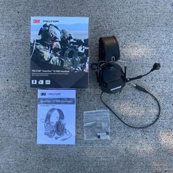 Single Com Peltor Comtac VI NIB Headset