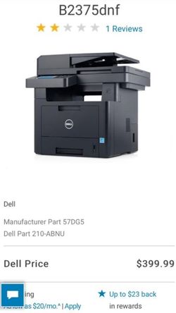 Dell Mono Laser Multi-Functional Printer