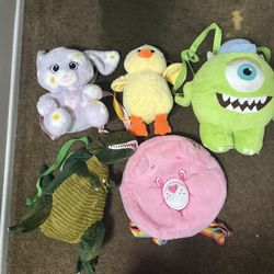 Plush Backpacks