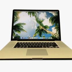 ❤️2011 💙17” MacBook Pro 2.4 Intel i7 16g 500 Ssd Hard Drive ❤️‍🩹wireless Net 