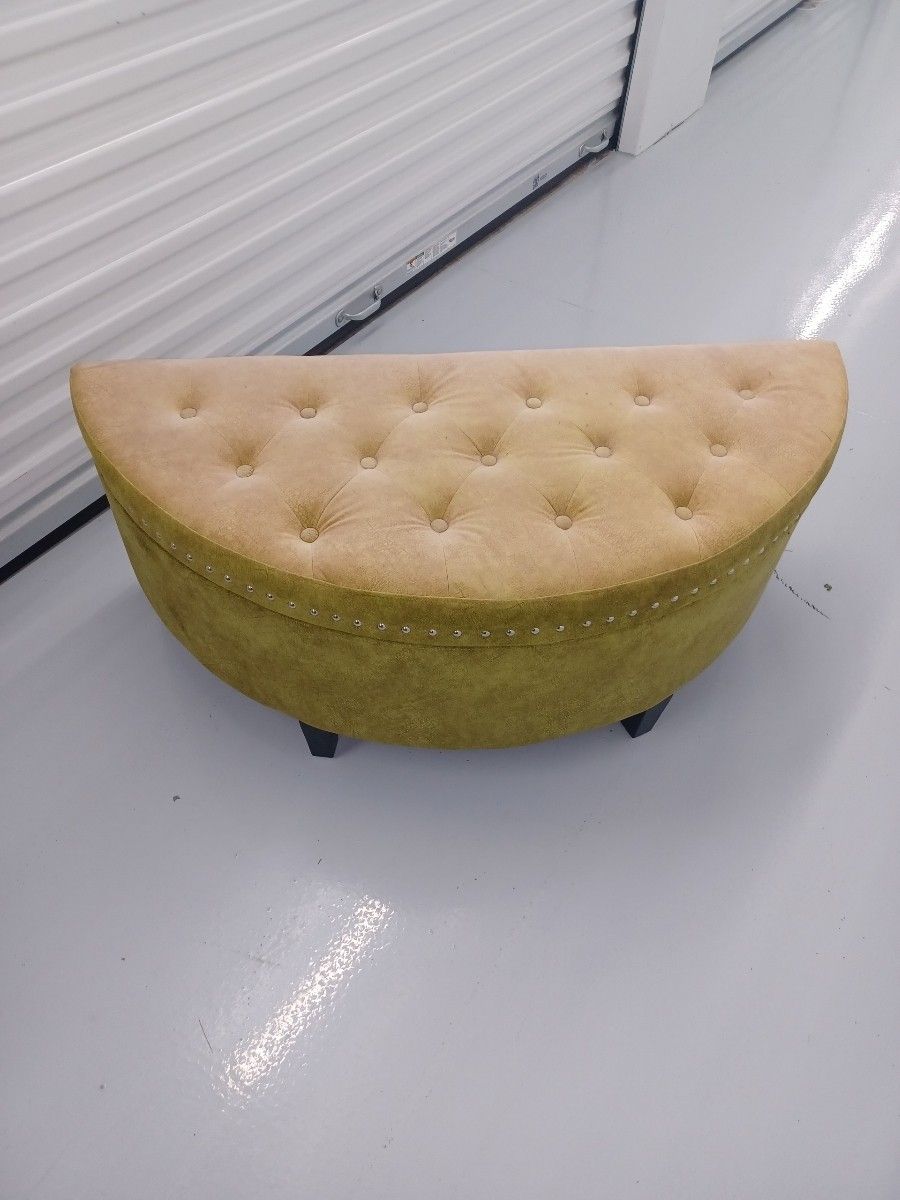 Storage Moon Ottoman