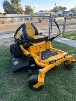 Cub Cadet
Ultima ZT1 50 in. Fabricated Deck 23HP V-Twin Kawasaki FR Series Engine Dual Hydro Drive Gas Zero Turn Riding Lawn Mower