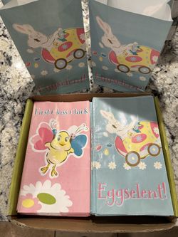 Bulk Lot of Easter Paper Bags For Kids, Classrooms