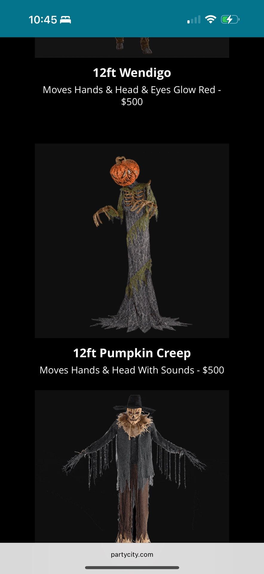 Halloween 12 Ft Pumpkin Creeper