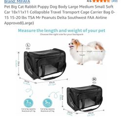 Dog Carrier / Soft Crate 