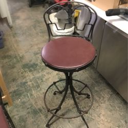 Bar Stools Heavy Steel Decor Stools Have 9 X$50 Each