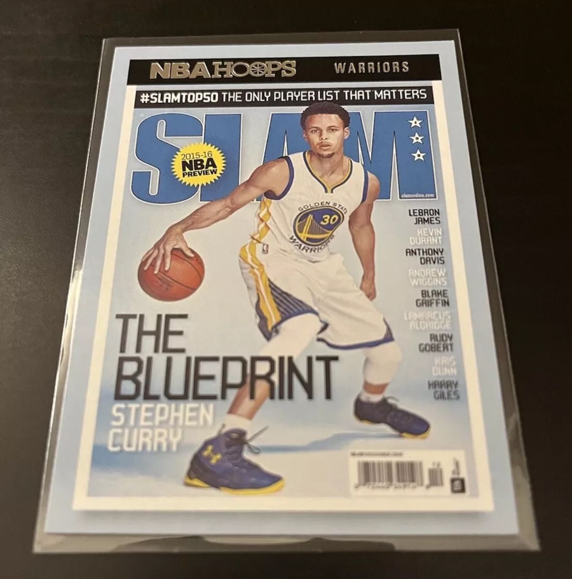 Stephen Curry Star Basketball Player - 2021 Panini NBA Hoops Slam #193