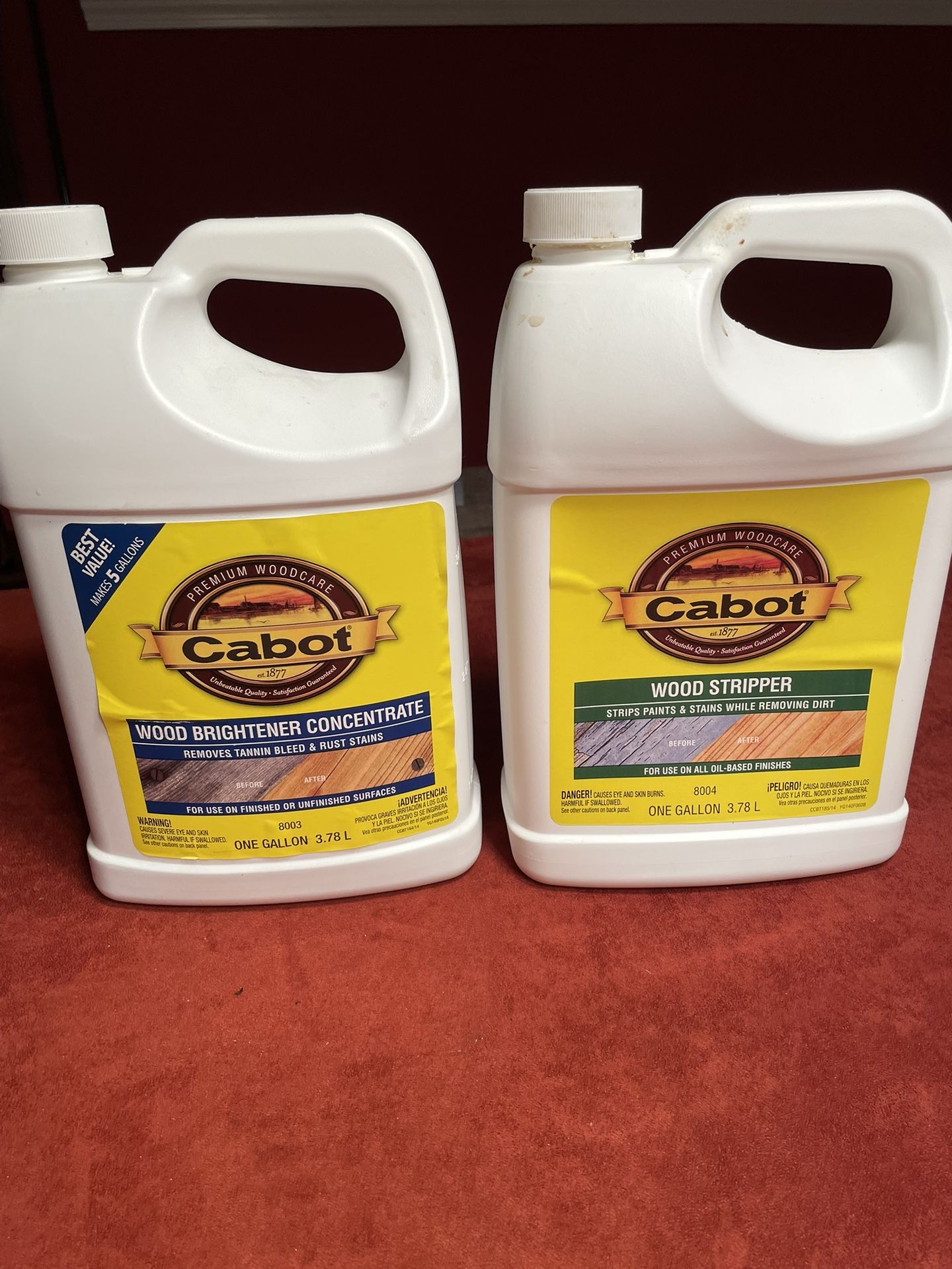 Wood Stripper And Brightener Concentrate 