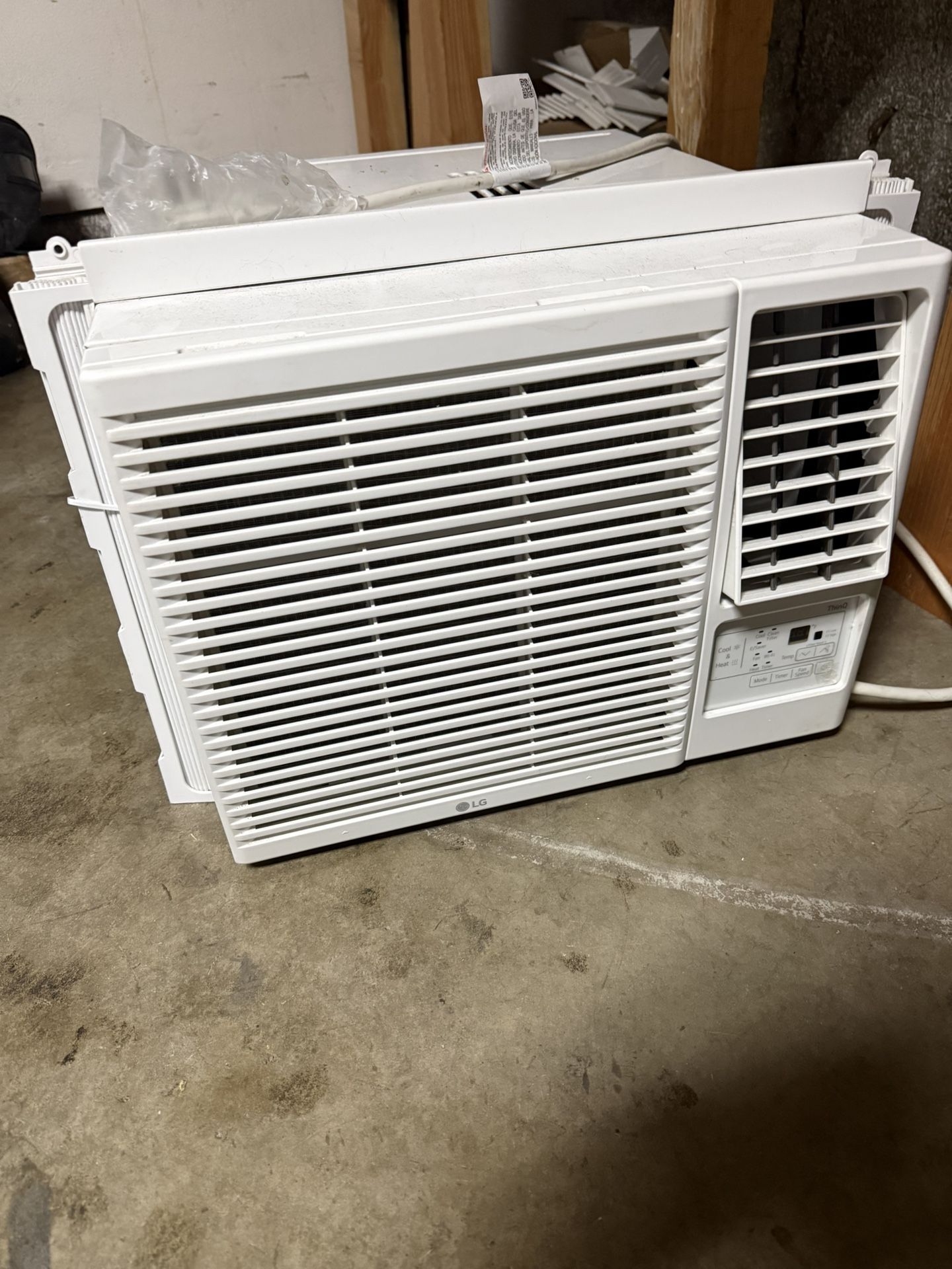 LG Window Air Conditioner with Cooling & Heating