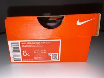 Nike Star Runner 4 NN TD Toddler Sneakers Size 6C