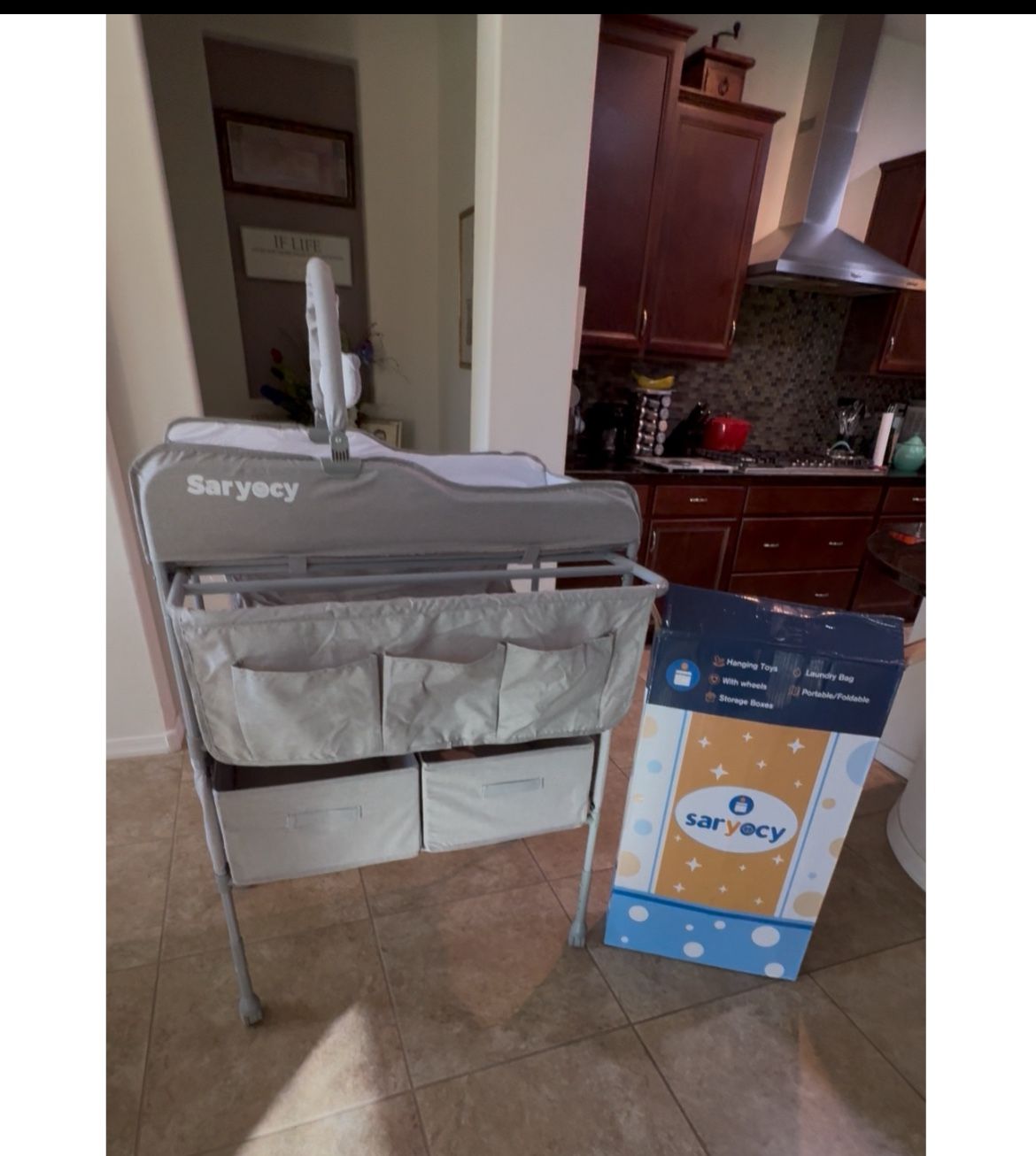 SPECIAL!!! $45: Baby Changing Table, Versatile Folding Changing Table Waterproof LP