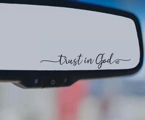 Faith based Decal Sticker