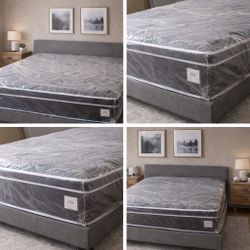 Brand New 14” Pillow Top King Size Mattress – Great Price, Top Quality & Fast Same-Day Delivery 🚛 All Sizes Available!