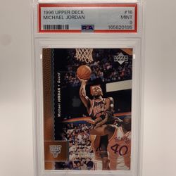 Michael Jordan 1996 Upper Deck #16 PSA 9 MINT