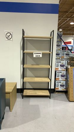 5 Shelf Bookshelf CLEARANCE $40