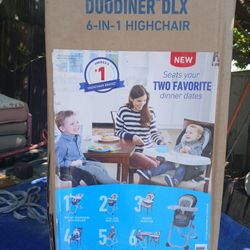 6 In 1 Baby High Chair New 