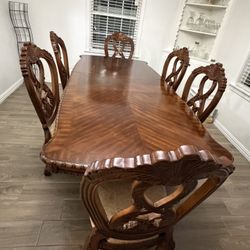 Dining Table With 6 Chairs