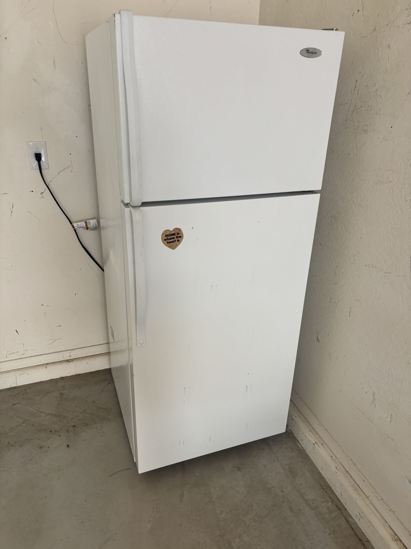 White Refrigerator (Whirlpool)