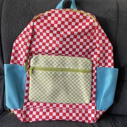 Checkered Backpack