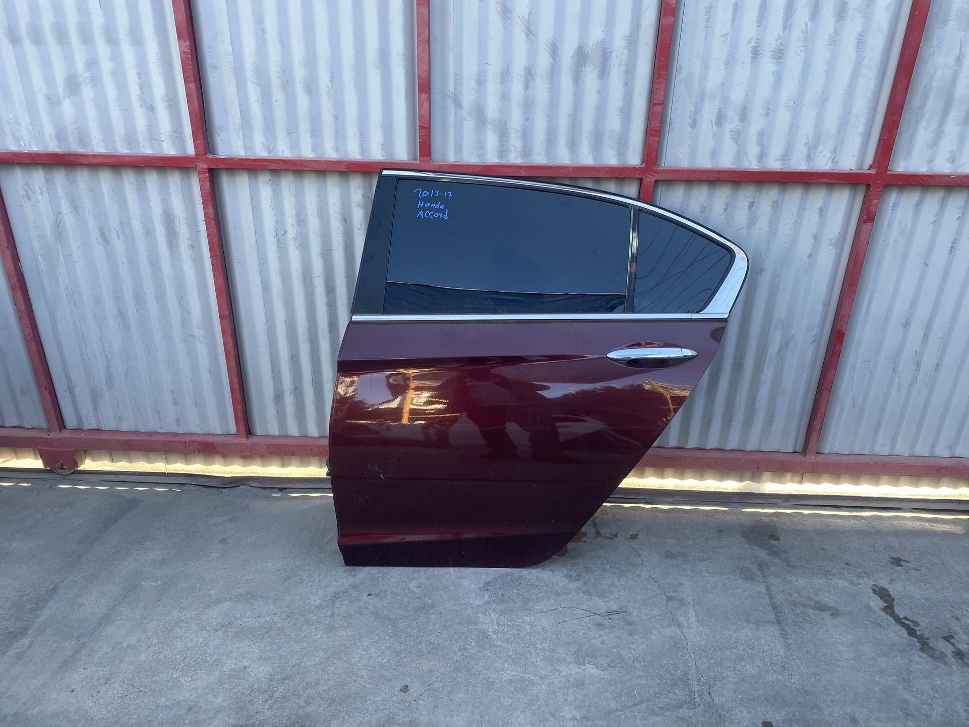 2013-2017 Honda Accord Left Rear Door