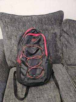 Red costco backpack
