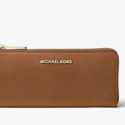 Michael Kors Wallet Luggage Color NWT MSRP $298 With Gift Box