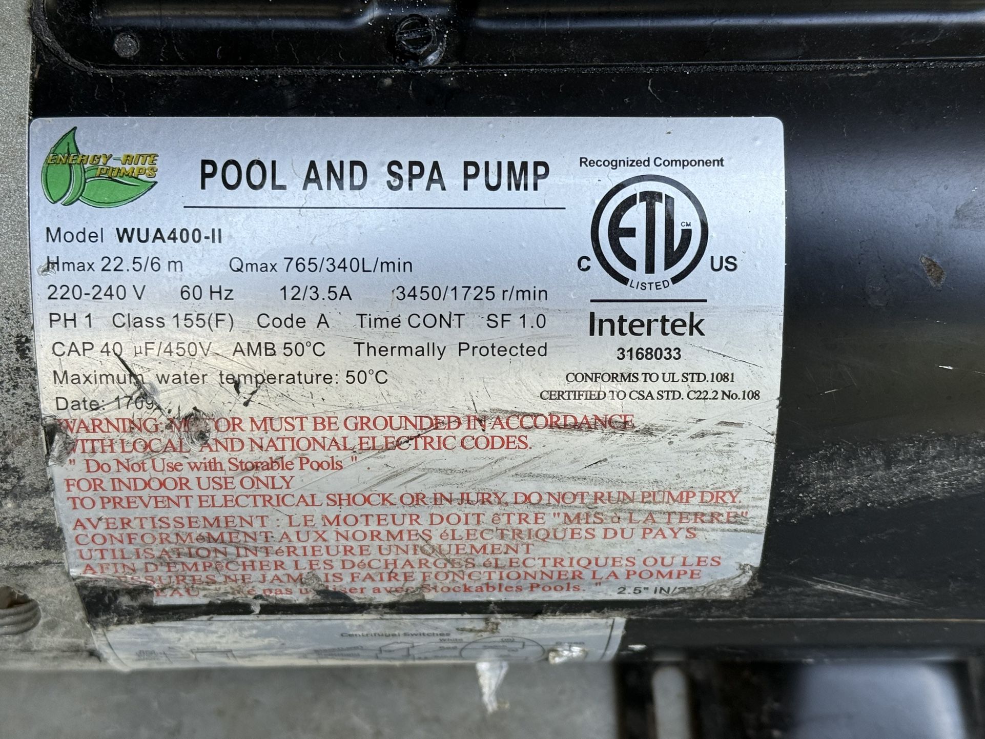 Spa Pumps