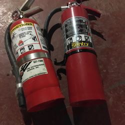 10lb Dry Chem fire extinguishers, full