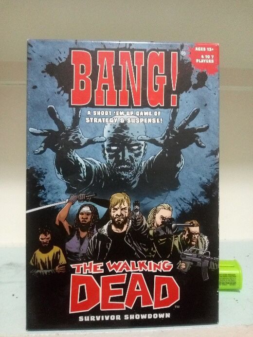 The walking dead Bang board game
