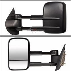 Towing Mirrors For Chevy Silverado And Gmc Sierra 07-13 Extendable Manual Mirrors Brand New Set $100 Firm FIRM 