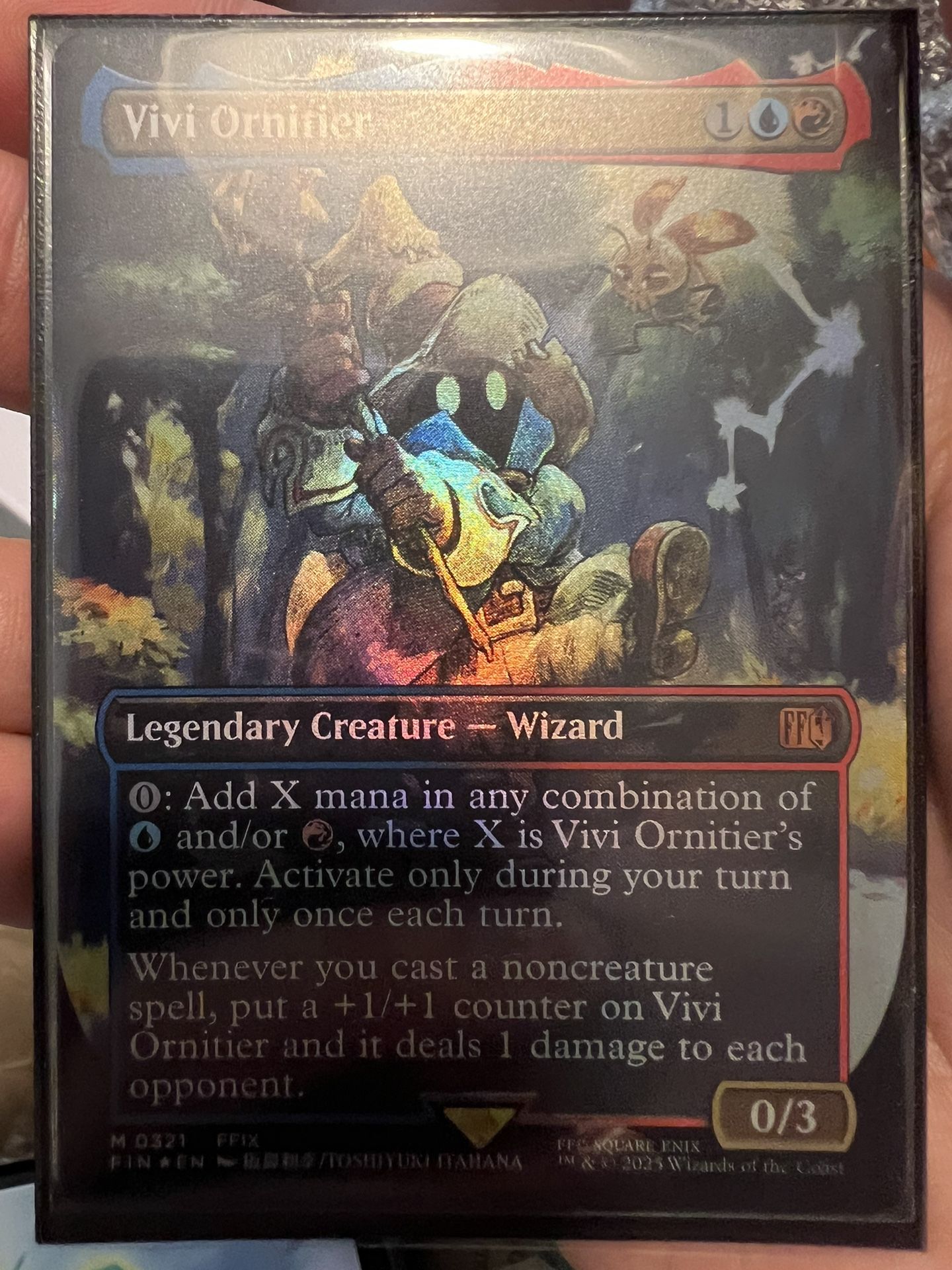 Vivi 321 Magic the Gathering FOIL - www.ice4pros.com.br