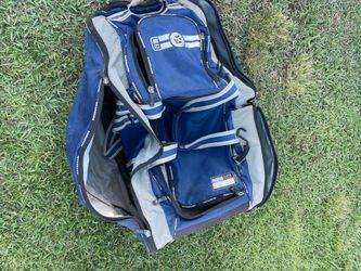Baseball rolling bat bag (catcher)