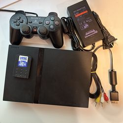 PlayStation 2 Slim (SCPH-75001) Includes Accessories and Controller