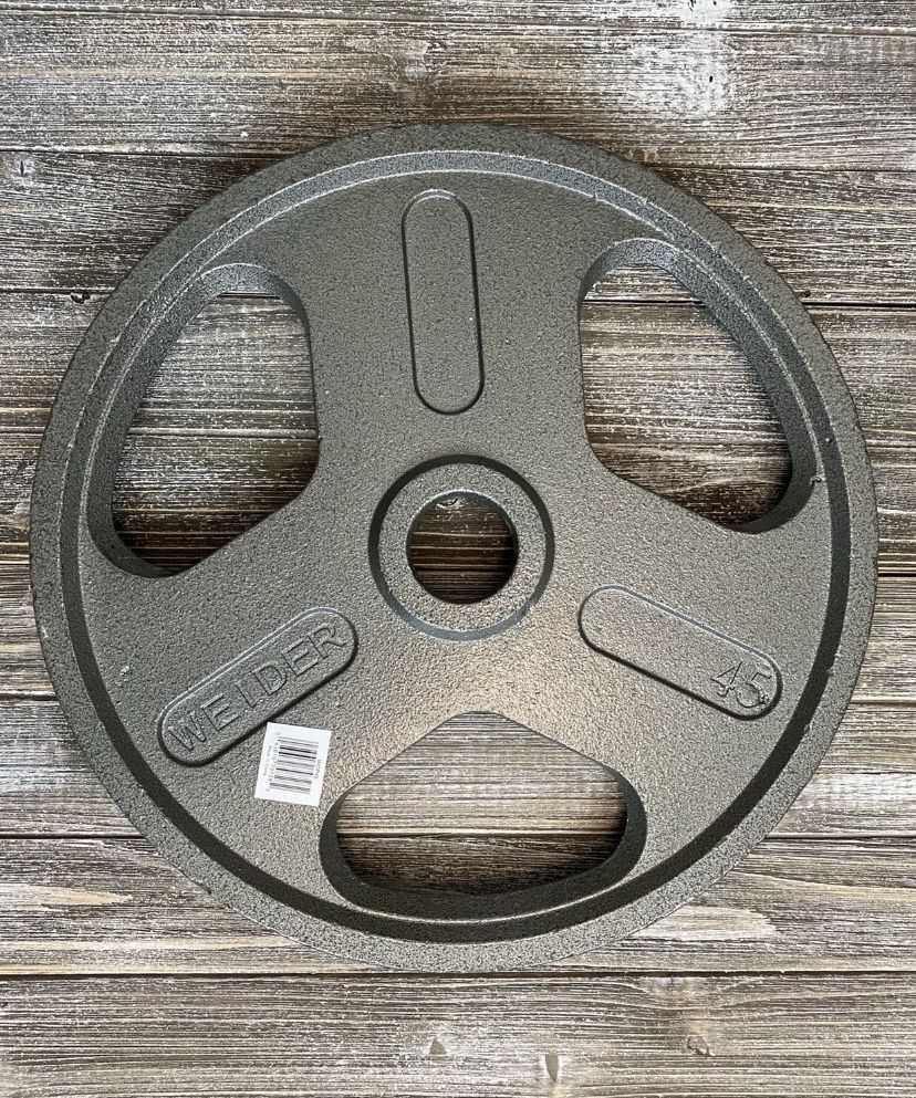Weider 45LB Barbell Plate