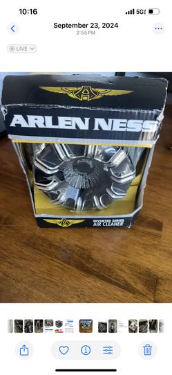 Arlen Ness Harley Air Cleaner Filter